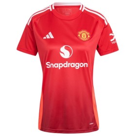 Manchester United Domácí 2024-25 - Dámské Fotbalové Dresy (S/S)